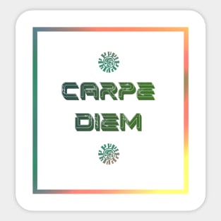 Carpe diem Sticker